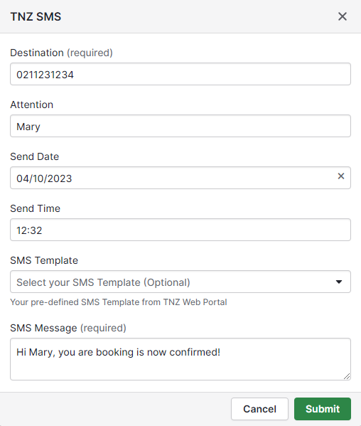 SMS Pipedrive
